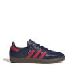 adidas Samba Club Shoes Mens Indigo/Ruby/Gum 8 (42)