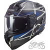 KASK LS2 FF327 CHALLENGER CT2 CARBON KONIC BLUE L (KASK LS2 FF327 CHALLENGER CT2 CARBON KONIC BLUE L)