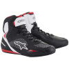 ALPINESTARS topánky FASTER-3 RIDEKNIT, čierne/biele/červené, 2025, veľ. 43