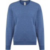 F.O.L. | Classic Kids Set-In Sweat, Detská mikina, modrá Retro Heather Royal, 152