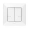 Legrand Valena Life With Netatmo dvojitý ovladač bílá / bezdrátový (752187)