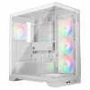 ADATA XPG INVADER X/Midi Tower/Transpar./Biela INVADERXMT-WHCWW