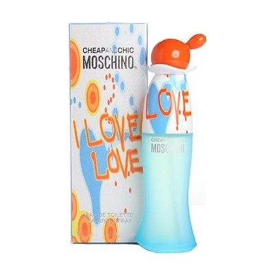 Moschino I Love Love toaletná voda pre ženy 100 ml