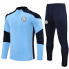 Manchester City WXDS1 Training Football Set Veľkosť 160 (Dlhé zimné rukávy tréningové futbalové súpravy)