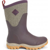MUCK BOOTS Dámske gumáky Arctic Sport II Mid - fialová/sivá melírovaná - 36