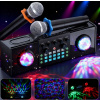 KARAOKE MIKROFÓN REPRODUKTOR LED GUĽA DISCO BLUETOOTH PRENOSNÝ REPRODUKTOR