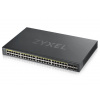 ZyXEL Zyxel GS1920-48HPV2 52-port Gigabit WebManaged PoE Switch, 48x gigabit RJ45, 4x gigabit RJ45 / SFP, 2x SFP, 375W pre PoE