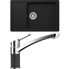 Set Schock S24-5 (dřez Formhaus D-100LS Onyx + baterie SC-90 Onyx)
