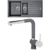 Set Sinks G16472 (dřez Perfecto 1000.1 Titanium 72 + baterie Mix 3 P Titanium 72)