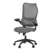Autronic Kancelárska stolička, hojdací mechanizmus, šedá sieťovina, KA-C808 GREY