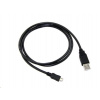 C-TECH kabel USB 2.0 AM/Micro, 1m, černý CB-USB2M-10B