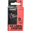 páska CASIO XR-9RD1 Black On Red Tape EZ Label Printer (9mm)
