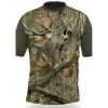 Tričko poľovnícke HILLMAN s KR - Jeleň 3D camo