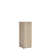 BASIC Policová skriňa BASIC, ľavé dvere so zámkom, 40x40x111,7cm, dub Sonoma