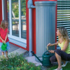 HTI Nádrž na dešťovou vodu GARONNE 330-500 l, sloupová, šedá, 330 l