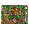 Puzzle Tiger Jungle Educa 500 dielov a Fix lepidlo