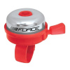 Zvonček Force Klasik, Fe/plast, 22.2mm, červený