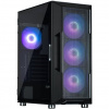 Zalman skříň I3 Neo ARGB black / ATX / 4x120 ARGB fan / 2xUSB 3.0 / 1xUSB 2.0 / prosklená bočnice / mesh panel / černá