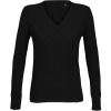 NEOBLU Svetr Sullivan Women s výstřihem do V, dámský COT243988n1104-deep black XL Černá deep