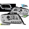PREDNÉ SVETLÁ TUBE LIGHT DRL CHROM pre AUDI A6 05.97-05.01