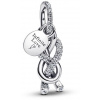 PANDORA 793780C01 Visiaci uzol nekonečna s pavé (Ag 925/1000, 2,5 g)