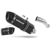 Honda CB 600F HORNET PC41 2007 - 2013 EU homologizovaný ladený výfuk BLACK HP1 BLACK