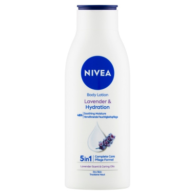 NIVEA Lavender, Krémové telové mlieko, Levanduľa, 400ml, 9005800352893