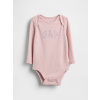 GAP Baby body s logom Ružová 6-12M Ružová Ružová