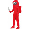 Kostým pre chlapca- Kostým červený astronaut medzi USA 5-6 rokov (Kostým červený astronaut medzi USA 5-6 rokov)