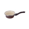 Smaltovaný rendlík Orion BROWN Lem 0,35 l