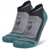 Balega Blister Resist No Show Tab Grey/Blue športové ponožky Veľkosť: XL