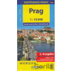 Prag - Karte touristischer Attraktionen /1:10 tis. - Kartografie Praha