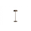 PLUST collection Stolová lampa Fade Metal, Farba zlatohrdzavá
