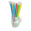 Slamka BUBBLE TEA 21 cm x 12 mm MIX opakované použitie, 250 ks 100031659