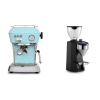 Ascaso Dream ONE, Kid Blue + Rocket Espresso SUPER FAUSTO, black