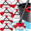6 x VLOŽKY DO ROTAČNÉHO MOPU MOP NÁHRADA VILEDA TURBO MEGA ABSORPČNÁ VLOŽKA