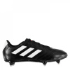 adidas Goletto VIII Soft Ground Football Boots Black/White 6 (39.3)