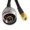 Pigtail 10m RF240 6GHz N-Male / SMA-Male