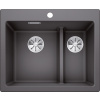 Kuchynský drez Blanco Pleon 6 Split Sivá skala, bez excentra 521690