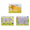 Bigjigs Toys 3v1 safari zvieratka