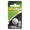 GP Lítiová gombíková batéria GP CR2016 1ks v blistri 1042201611