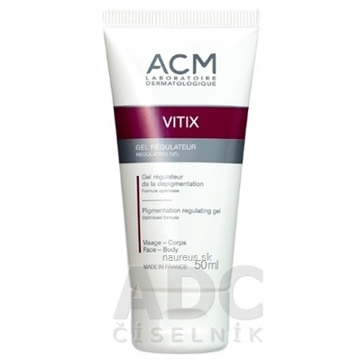 Laboratoire Dermatologique ACM SAS ACM VITIX GĚL na reguláciu pigmentácie 1x50 ml 50 ml