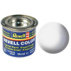 REVELL 05 biela matná syntetická modelárska farba (RAL9001), 14ml (REVELL 32105 MAT WHITE 14ml 0,47fl oz EMAIL COLOR)