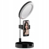 Kozmetická lampa - Skladacie zrkadlo pre selfie 3in1 LED žiarovka (Skladacie zrkadlo pre selfie 3in1 LED žiarovka)