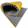 Samolepiaca zvukovoizolačná rohož PYRAMÍDA 100x200 cm 6 cm Akustická pena
