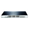 D-Link DGS-1510-28XMP/E sieťový switch 24 + 4 porty 128 Gbit/s funkcia PoE; DGS-1510-28XMP/E