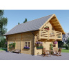 Chata (4 izby / 99m²) (kód: 9CH) (Zrubová chata)