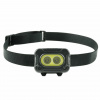Technik čelovka s pogumovaním, LED CREE XPG-2+LED COB, USB-C, červené svetlo, stroboskop