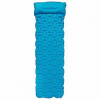 Spokey AIR BED PILLOW BIG Nafukovací matrace s polštářkem, 213 x 62 x 6 cm, R-Value 2.5, modrá