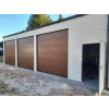  MONTOVANÁ GARÁŽ / HALA 12 × 8 m | RAL 7016 + Zlatý Dub